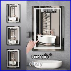3224 LED Vanity Mirror Dimmable Lights Bathroom Mirror Anti-fog