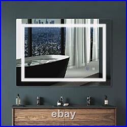 3628 Fogless Bathroom Mirror Dimmable Lights LED Vanity Mirror