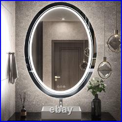 Bathroom Mirrors with Lights Anti Fog Dimmable LED Vanity Mirror IP56 Waterproof