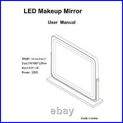 Desk Mirror with Light Makeup Mirror with Lights Vanity Mirror with Lights Large