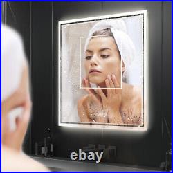 Energy Saving Backlit ULTRA BRIGHT Bathroom Mirror Anti-Fog HD Vanity Mirror