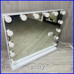 Fenair Vanity Mirror with Lights and Bluetooth Hollywood white-bluetooth speaker