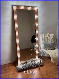 Full body vanity mirror with lights 60 x 24 Made in the USA