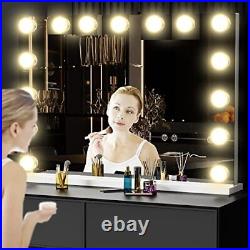 Gvnkvn 18 Extra Bulbs Vanity Mirror with Lights with USB & Type-C Charing, 32