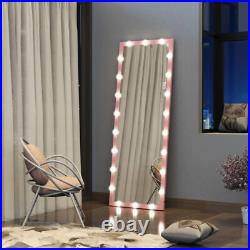 Hollywood Full Length Mirror with Lights Full Body Vanity Mirror with 3 Color