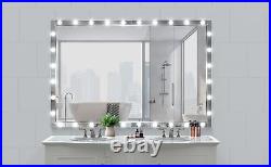 Hollywood LED Full Body Mirror, Extra Large Full Length Vanity, 3 Color Mode