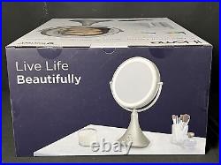 IHome iCVBT80SN Lux Pro Rechargeable LED Lighted Vanity Makeup Mirror Light New