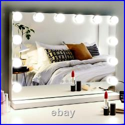 M MIVONDA Lighted Makeup Vanity Hollywood Mirror with 3 Color Lights Dimmable LE