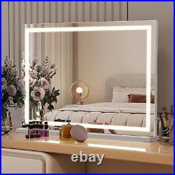 Makeup Vanity Mirror with LED Lights Tabletop/ Wall Mounted Cosmetic Mirror