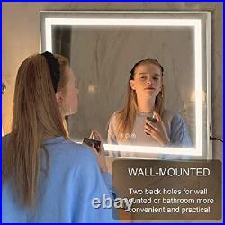 Sucedey Vanity Mirror with Lights 23 x 18 Makeup Mirror Hollywood Mirror wi
