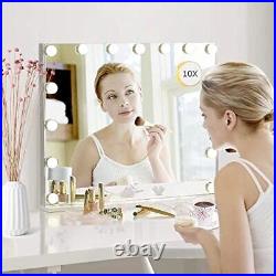 Vanity Mirror Makeup Mirror with Lights, Large Hollywood Lighted Vanity Mirror