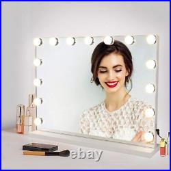 Vanity Mirror with Light Hollywood Lighted Makeup Mirror with Dimmable LED Bulbs