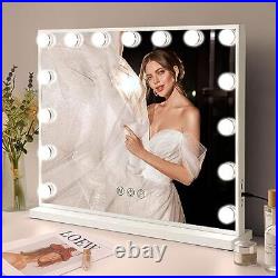 Vanity Mirror with Lights 22.8x 18.1 Makeup Mirror with Lights and 15