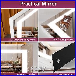 Vanity Mirror with Lights, 24.2 X 19.7 LED Makeup Mirror, Light up Mirror with