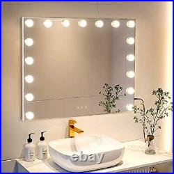 Vanity Mirror with Lights 25 x 21 Large Hollywood Vanity Mirror 25''x21'