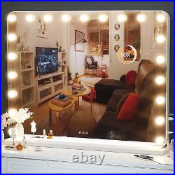 Vanity Mirror with Lights, 39.4 X 31.5 Hollywood Mirror, Makeup Mirror with 21