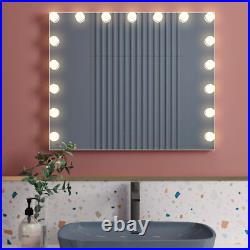 Vanity Mirror with Lights, Hollywood Lighted Makeup Mirror, Bedroom with17pcs