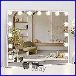 Vanity Mirror with Lights Hollywood Makeup Mirror 15 C-white-360°rotation