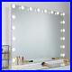Vanity Mirror with Lights Large Hollywood Makeup Mirror with 18 LED Bulbs, Ta