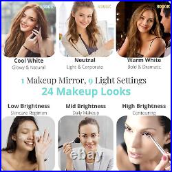 Vanity Mirror with Lights, Makeup Mirror with Lights 18 Dimmable Bulbs, Hollywoo