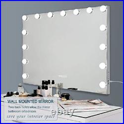 Vanity Mirror with Lights and Bluetooth Hollywood Speaker A-bluetooth-usb