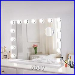 Vanity Set with Lighted Mirror Makeup Vanity Table with Lights for Bedroom Desk