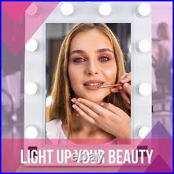 Ver Beauty Professional Hollywood Mirror for Makeup Desk with 10 LED Lights
