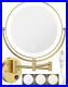 Wall Mounted Mirror Vanity Makeup 9 Lighted with 3 Color Dimmable Lights Super
