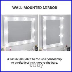 Waneway Hollywood Vanity Mirror with Lights, Large Lighted Makeup Mirror for